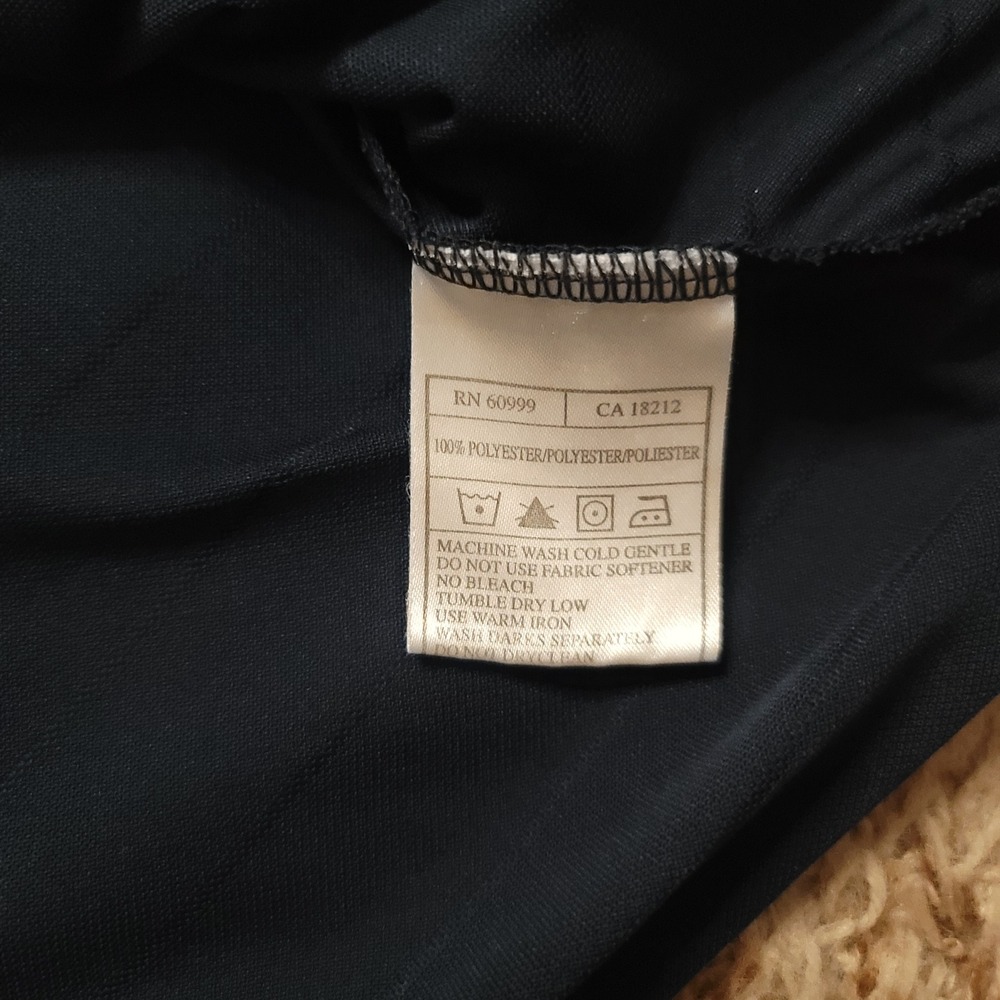 Antigua Polo Shirt Men XL Navy Blue Michigan Wolverines Embroidered Short Sleeve - Picture 9 of 10